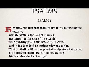 Psalm 1:1-6 📖 KJV Reading