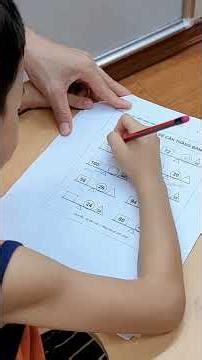 Toán lớp 1 - Điền số để cân thăng bằng - số to 1 chút #thaygiangdaytoan #education #maths