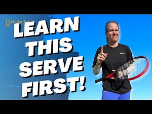 Mastering Tennis Serve Technique Made Easy - Learn THIS SERVE First!