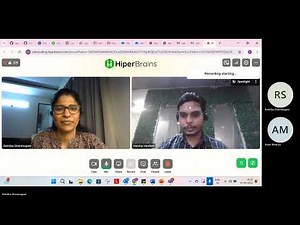 Virtual Interview Example | Remote Job Interview Recording