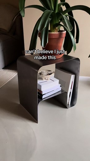 DIY Steel Table Design - Minimalist Aesthetic Furniture