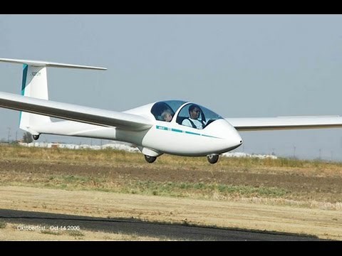 Learn to fly Glider Sailplane Texas Soaring TSA Roy Dawson Video