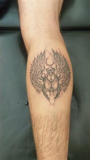 ​Custom Scarab Tattoo in Hurghada | Alex Tattoo