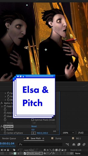 Cold and Dark - Elsa & Pitch Frozen 3 Pitch Disney Edit