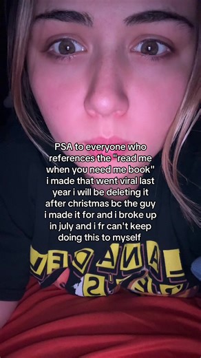 Important Update on the 'Read Me When You Need Me' Book