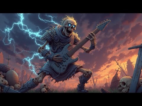 Undead Guitar God | Thunderous Metal Riffs - Epic Shred Solo Live for Rock & Metal Fans