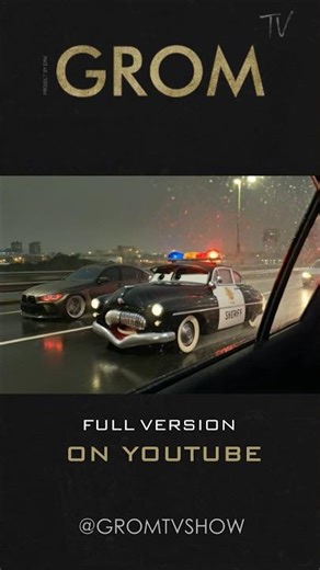 Police Car Transforms Into Robot During BMW Chase 🤯