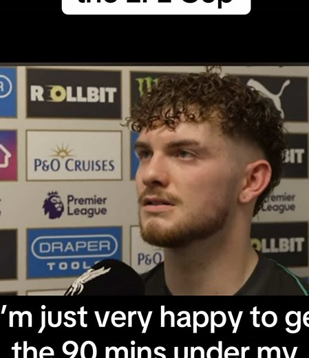 Harvey Elliott's Thoughts on EFL Cup Win Against Southampton