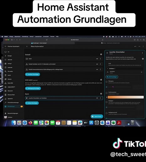 Automatisierung Grundlagen mit Home Assistant für Anfänger