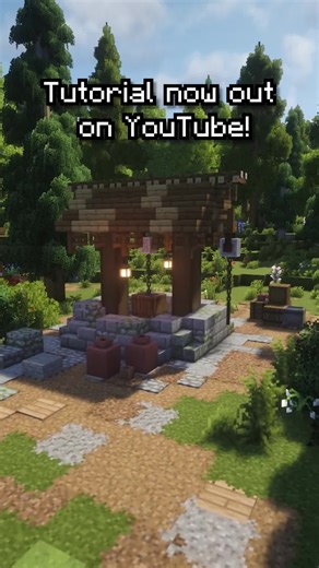 Tutorial now up on YouTube for this Medieval Water well! Make sure to join my patreon for a free 2D-guide for this build, link in bio. #archicraft #MinecraftBuilds #minecraftmedieval #minecraftwell