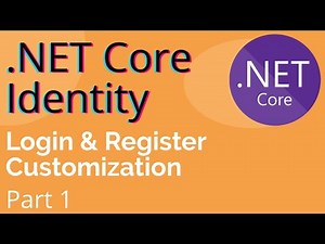 MVC Login and Registration with Identity - Identity Customization - .NET Core 6 - Part 1