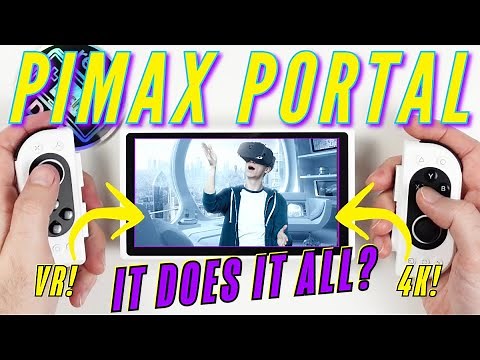 Pimax Portal // In-Depth Review - The 4K VR Hybrid Android Handheld (Emulation & Teardown!)