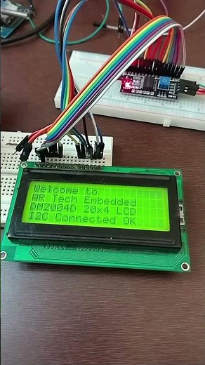 Turn 2 wires into a full display! 🔌📟 I2C Adapter + LCD = Magic in Minutes! #I2CAdapter #LCDDisplay