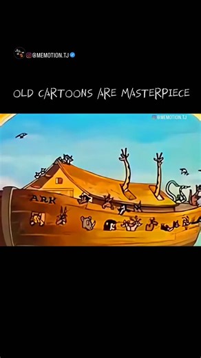 MeMe MotioN on Instagram: "🎬 Father Noah’s Ark (1933) is an early MGM cartoon produced by Harman and Ising that retells the biblical story of Noah in a lighthearted, musical style. Blending religious imagery with playful animal animation, the short focuses on spectacle and novelty rather than strict storytelling, reflecting the experimental spirit of early sound cartoons. Its charm lies in lively visuals and synchronized music, showing how classic stories were adapted into entertainment during