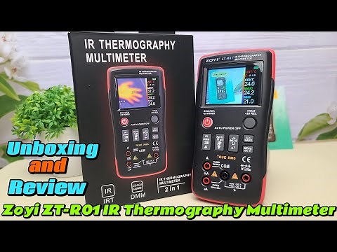 Zoyi ZT R01 IR Thermography Multimeter Unboxing and Review