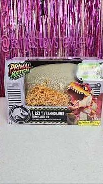 Unboxing Jurassic World Primal Hatch Interactive Dinosaur T-Rex 🦖