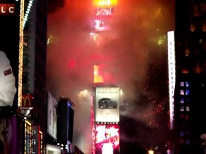 New 2010 Year on Time Square, NYC