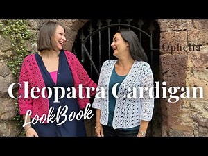Crochet Cardigan Pattern // Cleopatra Cardigan Lookbook // Ophelia Talks Crochet