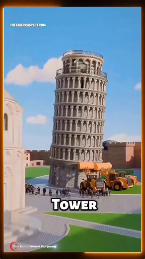 The Leaning Tower of Pisa Is Crooked on Purpose 😳🏛️