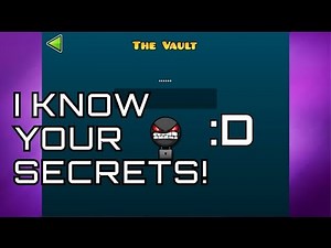 Geometry Dash - The Vault - All known codes