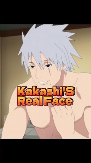 “Kakashi’s True Face Reveal 🔥”#kakashihatake #naruto