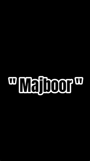 " Majboor " Song Status ✅🥀❣️ Black Screen ( Lyrics ) Pakistani Popular Song Ft.@aryancreation_14
