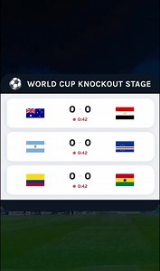 World Cup Knockout Stage: Argentina vs Cape Verde Highlights