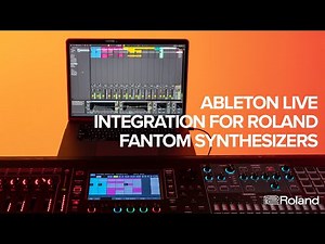 Ableton Live Integration for Roland FANTOM Synthesizers (FANTOM 6, FANTOM 7, FANTOM 8)