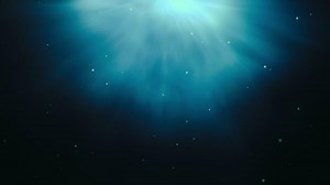 Download Abstract loop top center blue smok cloud flare ligh for free