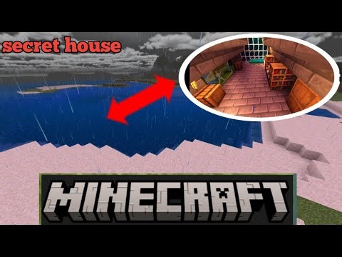 Hidden Secret House Under the River in Minecraft!
