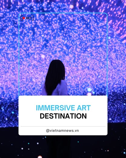 Far beyond simple projections on walls, X Space Immersive turns a space in Vincom Royal City, Hanoi, into a ‘living canvas’, emerging as an exciting new destination for immersive art lovers. #VietNamNews #immersiveexperience | Việt Nam News