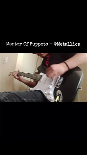 Master Of Puppets - @metallica guitar cover #cover #metallica #guitar #fyp #music