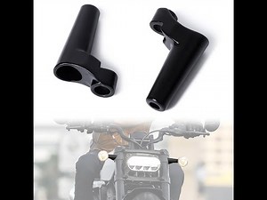 【Visual Updates】 Front Turn Signal Mounts Relocation Kit for Sportsters