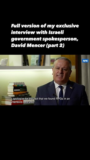 This is the full version (part 2) of my exclusive interview with Israeli government spokesperson, David Mencer (conducted Thursday 25th April). «We have set the gold standard in war», Mencer says. He rejects all criticism of Israel’s warfare in Gaza. He believes the international community has a biased apporach towards his country, and that the UN has lost all credibility. I challenged him: • Why does Israel bomb hospitals? • What will happen to Rafah’s 1.4 million inhabitants when Israel invade