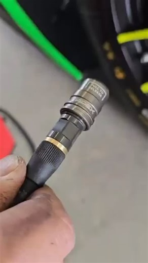 Race Car Tyres sorted  The Apex Designs Push to Connect fitting allows for a seamless connection to your tyres and pushes in the schrader core in all the way for faster tyre inflation. Better yet, when you disconnect it you won’t lose any tyre pressure so you know that your vehicle has optimum tyre pressure from the second you put on the compressor until the time you take it off. #apexdesignsusa #ptc | Apex Designs Australia | Facebook