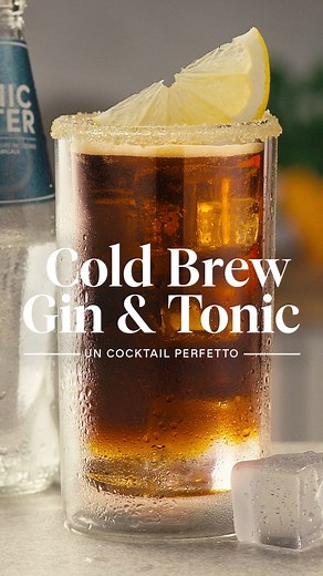 2.9K views | Oggi, per festeggiare il Cocktail Day: Cold Brew Gin&Tonic. Preparalo in meno di cinque minuti con Eletta Explore: - Riempi un bicchiere con cubetti di ghiaccio. - Prepara un Cold Brew to mix. - Aggiungi il Gin. - Completa con acqua tonica. | De'Longhi Italia | Facebook