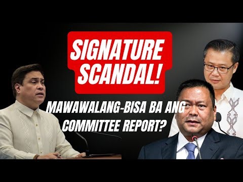 BASURA NA BA? Katotohanan sa Likod ng Blue Ribbon Comm Report Signature Scandal. #attybuenoexplains