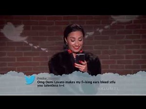 CELEBRITIES reading MEAN TWEETS about them (LOL) part#16