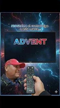 Setting up ADVENT TV with TIGO remote control is simple and easy.