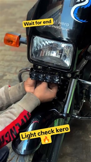 💡 Splendor Plus me LED Light Lagayi 😱 Night Look OP!🔥 Splendor Plus LED Modification Full Night Test