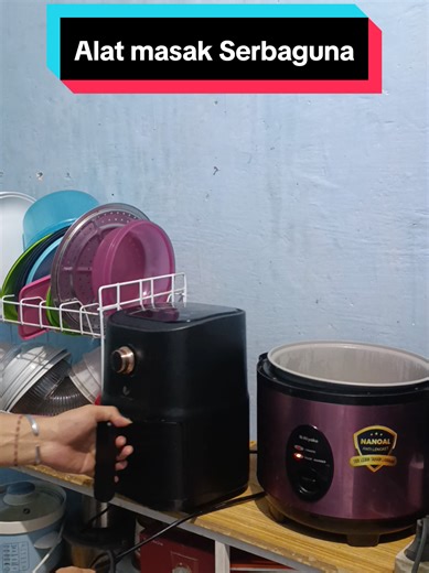 Tempat masak praktis. #han river multi cooker #alatmasak #hanriver #airfryer #alatmasakserbaguna