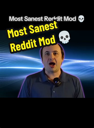 Most Sanest Reddit Mod 💀 #reddit #fyp #penguin0 #redditstories