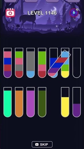 #water #sort #puzzle #game #solve #level #1146