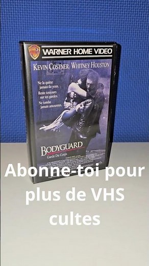 BODYGUARD en VHS 📼 Tu t’en souviens ? #shorts #love #bodyguard #vhs #collection