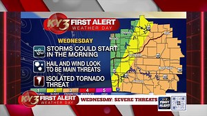 31K views · 103 reactions | FIRST ALERT WEATHER DAYS: Tornado risk is increasing for Wednesday. Download the KY3 First Alert Weather app today: https://www.ky3.com/resizer/R4seHWKHfYnz35LVFvIeq302FTU=/arc-photo-gray/arc3-prod/public/76H5M4VPGBE5LNNZSTAG7BSMYA.jpg | KY3 | Facebook