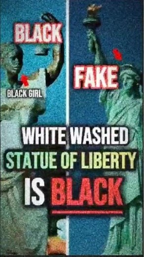 Was The Statue Of Liberty Originally A Black Woman? #blackhistory
