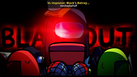 Vs Impostor: Black's Betrayal (BLACKOUT UPDATE!) Mod for Friday Night Funkin' | FNF Mods