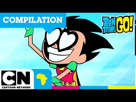 Robin & Starfire's Love l Teen Titans Go! l Cartoon Network Africa