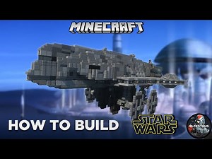Imperial Gozanti-Class Cruiser | Minecraft Star Wars tutorial