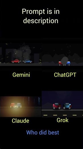 ChatGPT vs Gemini vs Claude vs Grok